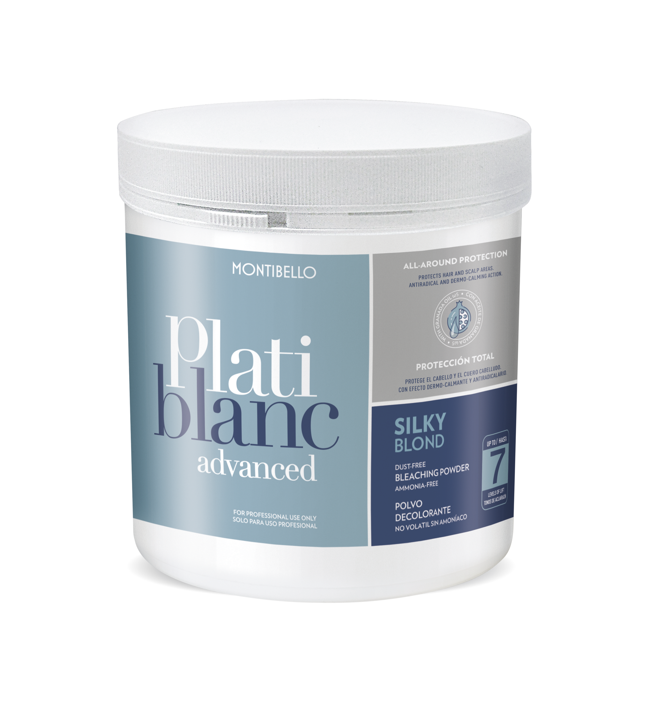 Plati Blanc Advanced Silky Blond – proszek do rozjaśniania włosów do 7 tonów